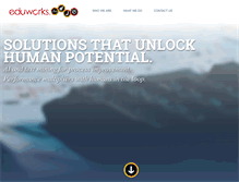 Tablet Screenshot of eduworks.com